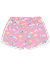 Rackhams Barbie Girls Pink 2 Piece Towelling Co-ord - 9-10 Years - thumbnail 4