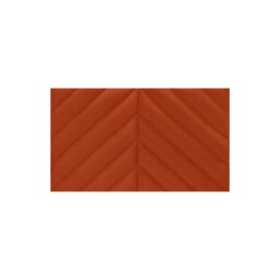 Rackhams Rose Super King Headboard - Pumpkin Orange - Pumpkin Orange