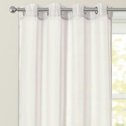 Rackhams Riva Eyelet Voile Panel - 150cm x 137cm - Grey - thumbnail 2