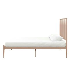 Rackhams Giulia Modern Metal Bed Millennial Pink - Double - thumbnail 4