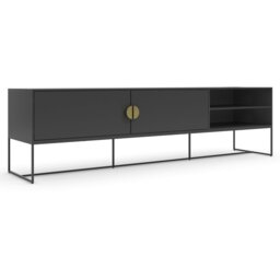 Rackhams Bari Sideboard with 2 Doors / 3 Drawers in Oak Look - Brown - thumbnail 2