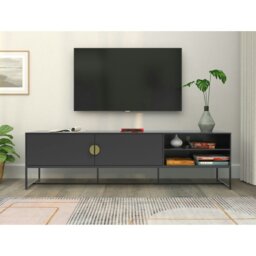 Rackhams Bari Sideboard with 2 Doors / 3 Drawers in Oak Look - Brown - thumbnail 3