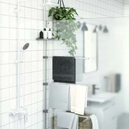 Rackhams Towel Rail 47x280 cm Aluminium - thumbnail 1
