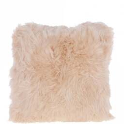 Rackhams Sheepskin Cushion - One Size - Ivory - Sheepskin - thumbnail 2