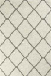 Rackhams Moroccan Ivory Shaggy Rug - 700 - 80X150 cm - thumbnail 1