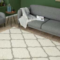 Rackhams Moroccan Ivory Shaggy Rug - 700 - 80X150 cm - thumbnail 6