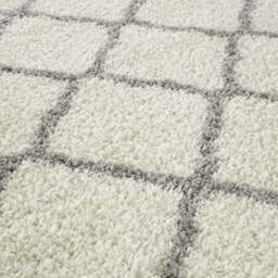 Rackhams Moroccan Ivory Shaggy Rug - 700 - 80X150 cm - thumbnail 2