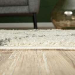 Rackhams Moroccan Ivory Shaggy Rug - 700 - 80X150 cm - thumbnail 5