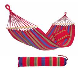 Rackhams Aruba Cayenne Hammock - Hammock and Wooden Stand - thumbnail 2