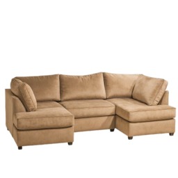 Rackhams Lorien U Shape Sofa - Grey - U Shape - thumbnail 3
