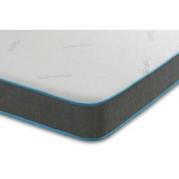Rackhams Superior Cooling Memory Foam Mattress - Advanced Cooling Foam Technology - Grey - 1 - European King Size Mattress (160cm x 200cm) - thumbnail 5