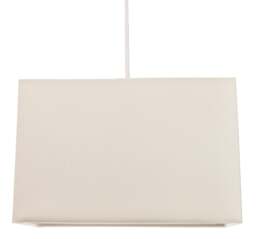 Rackhams Contemporary and Stylish Soft Cream Linen Fabric Rectangular Lamp Shade - thumbnail 6