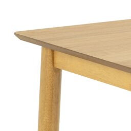 Rackhams Barlow Rectangular Dining Table in Matt Oak - Brown - No - Brown - thumbnail 3