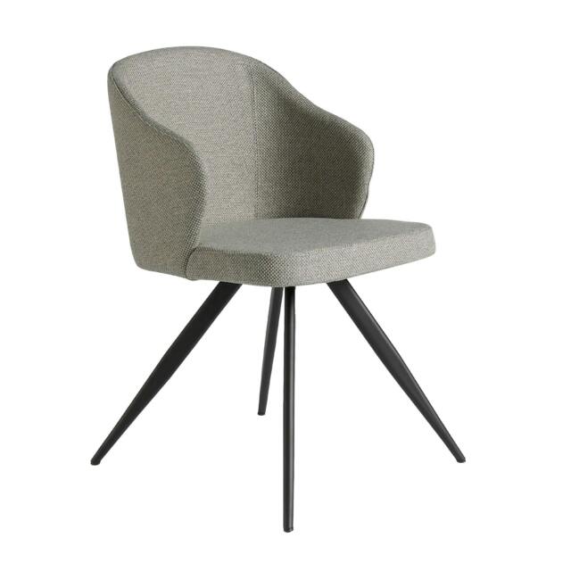Rackhams Grey Fabric Chair 4057 - image 1