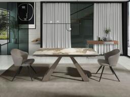Rackhams Grey Fabric Chair 4057 - thumbnail 4