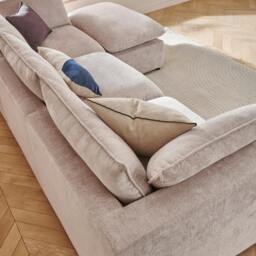 Rackhams Sloane Modular Chaise Sofa, Pearl - thumbnail 6
