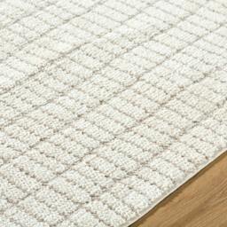 Rackhams Our Pnw Home Cascade-Modern Ivory Taupe Graphic High Pile Rug - 80 x 220 cm - thumbnail 4