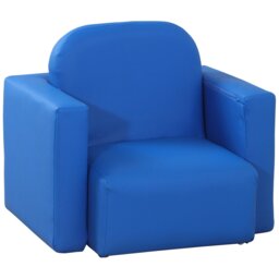 Rackhams Kids Mini Sofa 2 In 1 Table Chair Set Children Armchair Seat Girl Boys - thumbnail 2
