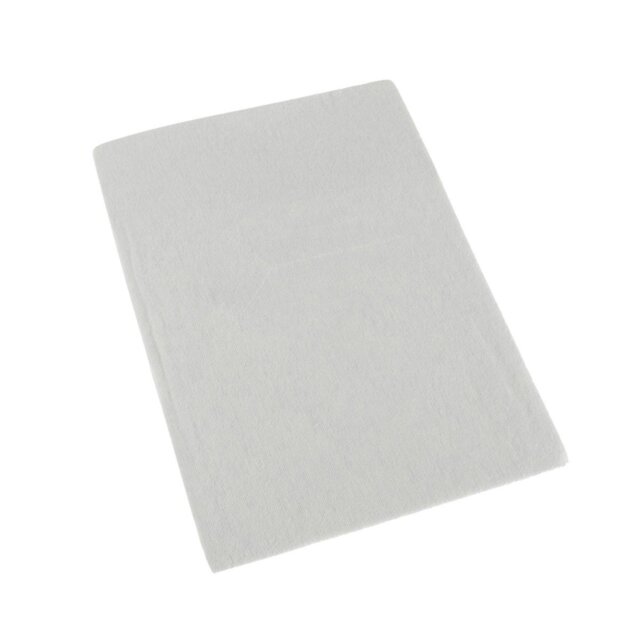 Rackhams 100% Brushed Cotton Cot Flat Sheet, 100 x 150 cm - White - image 1