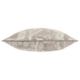 Rackhams Winter Woods Chenille Animals Cushion Cover - Taupe - 50cm x 50cm - Taupe - 100% Polyester - thumbnail 2