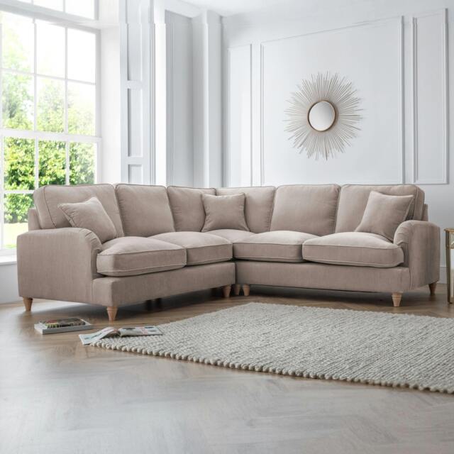 Rackhams The Swift Large Corner Sofa - Putty - image 1