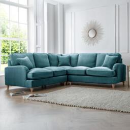 Rackhams The Swift Large Corner Sofa - Putty - thumbnail 2