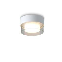 Rackhams 10 Watt White Round Bathroom Ceiling Light - thumbnail 2