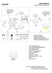 Rackhams 10 Watt White Round Bathroom Ceiling Light - thumbnail 4