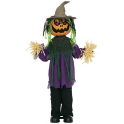 Rackhams Pumpkin Halloween Animatronic Prop for Indoor Outdoor Decoration - thumbnail 3