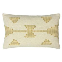 Rackhams Sonny Stitched Cushion Cover - Honey - One Size - Honey - 100% Cotton - thumbnail 1