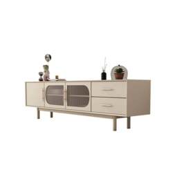 Rackhams Isabella TV Stand, Glass Door - 200cm - No - thumbnail 5