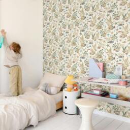 Rackhams Nemo Sealife Fish Nursery Textured Wallpaper, Ochre - thumbnail 3