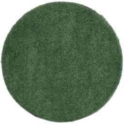 Rackhams Washable Forest Green Shaggy Rug - 67X300 cm - thumbnail 3