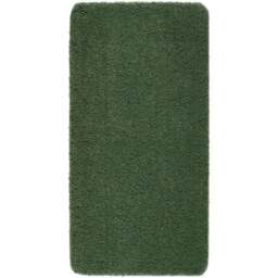 Rackhams Washable Forest Green Shaggy Rug - 67X300 cm - thumbnail 1