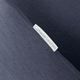 Rackhams Brushed Cotton Plain Navy Duvet Cover Set - King - thumbnail 6