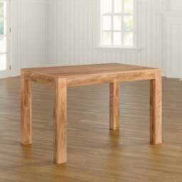 Rackhams Logan Light Mango Small Dining Table 4ft (120cm) - Wood - 120CM X 80CM X 76CM  (LXDXH) - Dining Table - thumbnail 6