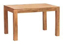 Rackhams Logan Light Mango Small Dining Table 4ft (120cm) - Wood - 120CM X 80CM X 76CM  (LXDXH) - Dining Table - thumbnail 4