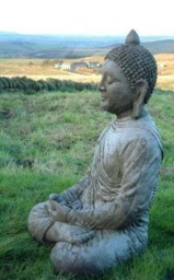 Rackhams Large Meditating Buddha Garden Ornament - thumbnail 3