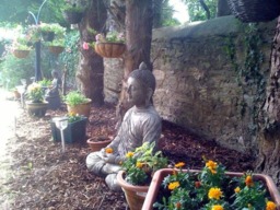 Rackhams Large Meditating Buddha Garden Ornament - thumbnail 5