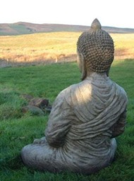 Rackhams Large Meditating Buddha Garden Ornament - thumbnail 4