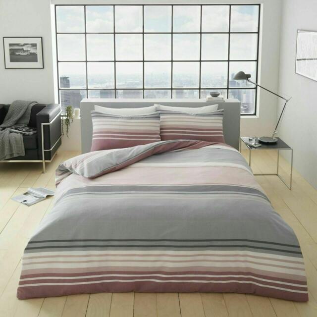 Rackhams Moxie Duvet Cover and Pillowcase Set - Blush Pink - King (220cm x 235cm) - image 1