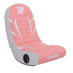 Rackhams Python 2.0 Bluetooth Surround Sound Gaming Chair - Blue - PU - Rocker Gaming Chair - thumbnail 4