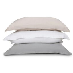 Rackhams Eucalyptus Silk Pillowcase Pair - Grey - Super King - Grey - Housewife - thumbnail 5
