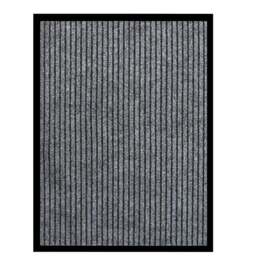 Rackhams Doormat Striped Grey 60x80 cm - thumbnail 1