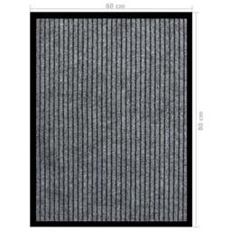 Rackhams Doormat Striped Grey 60x80 cm - thumbnail 6