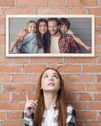 Rackhams Personalised Logo Wall Art Print - Framed Branding That Looks the Business - thumbnail 4