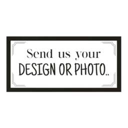 Rackhams Personalised Logo Wall Art Print - Framed Branding That Looks the Business - thumbnail 1