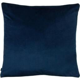 Rackhams Ashley Wilde Cinnabar Marble Cushion Cover - Ink/Royal Blue - 50cm x 50cm - Ink/Royal Blue - 67% Viscose/33% Linen - thumbnail 2