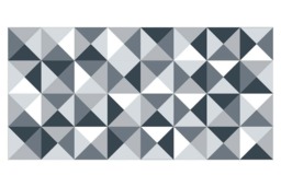 Rackhams WFM6132 - Abstract Geometric Pattern Ash Color Palette Rug Mat 120cm x 60 cm - thumbnail 4