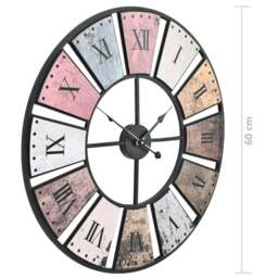Rackhams Vintage Wall Clock with Quartz Movement 60 cm XXL - thumbnail 6